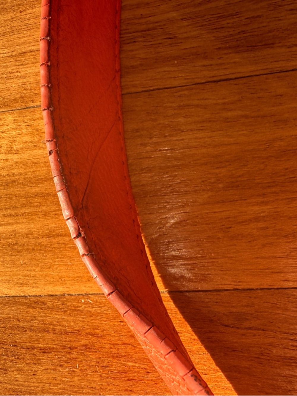 b. makowsky Woven Leather Hobo in Orange with Gold Hardware - Picture 13 of 13